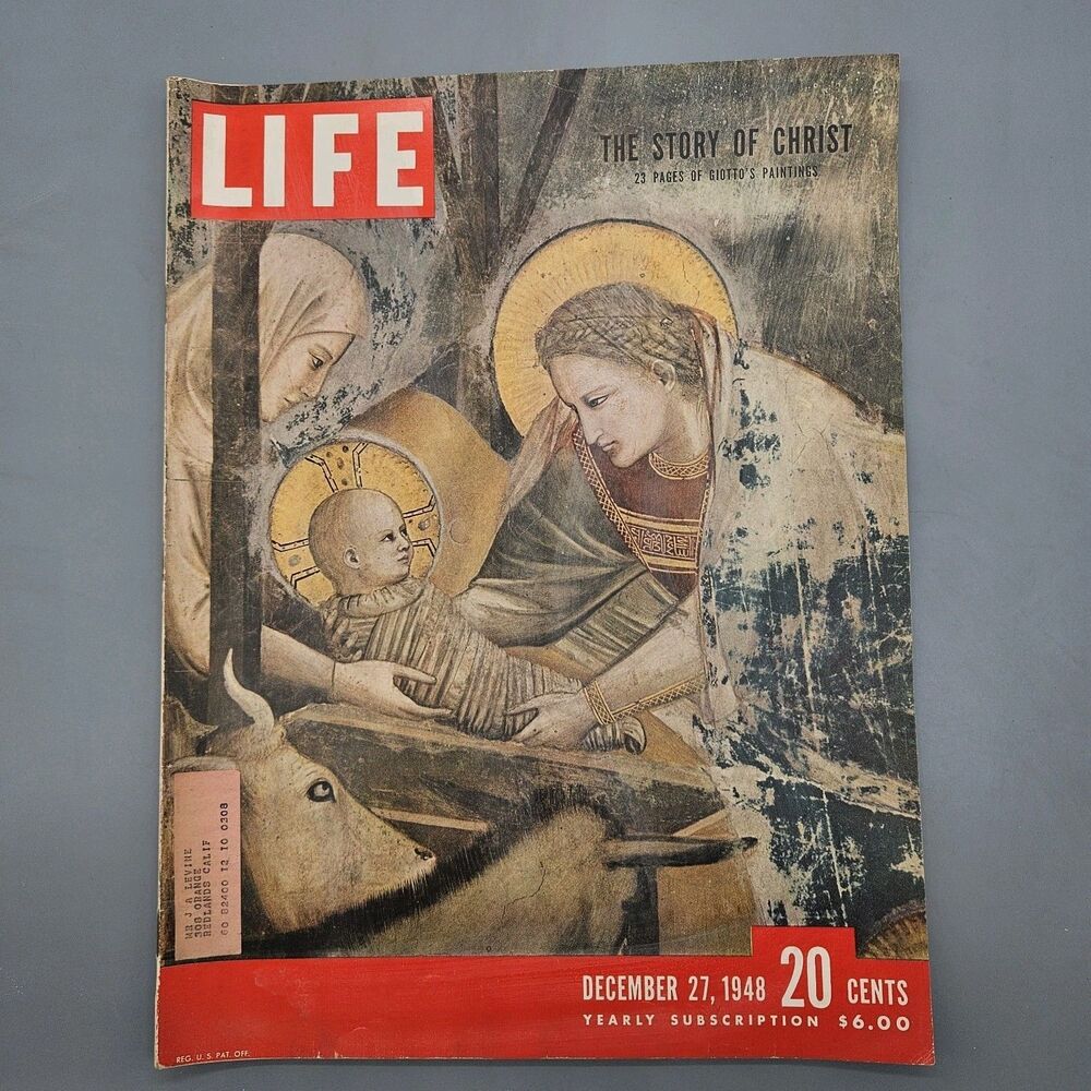 Life Magazine December 27 1948 The Story of Christ History Jesus Religion Fair